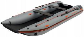 Pripučiama katamaraninė valtis KOLIBRI SEACAT KM-420 cm, tamsiai pilka