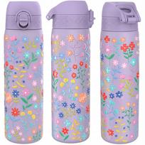 Termo gertuvė ION8, 0,5 l, su violetinėmis gėlėmis