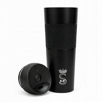 Termo puodelis Thermos, nerūdijančio plieno, 450 ml, juodas