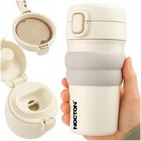 Termo puodelis kavai, arbatai, 500 ml, sandarus, neslystantis, automobiliui