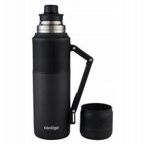 Termosas CONTIGO, matinės juodos spalvos, 1200 ml