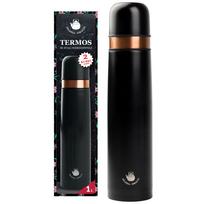 Termosas kelionėms, nerūdijantis plienas, 1000 ml, su 2 puodeliais