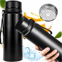 Termosas 1 l su sieteliu, tinkamas arbatai, kavai, yerba mate