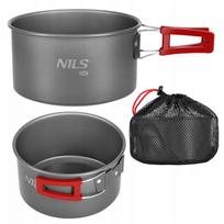 Stovyklavimo puodas su rankena NILS, 1,4 l