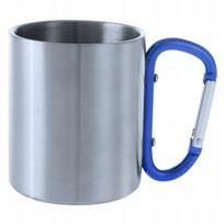 Nerūdijančio plieno turistinis puodelis su karabinu TRAP, 200 ml