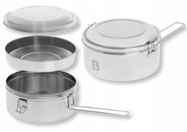 Turistinė nerūdijančio plieno gertuvė Badger 3Steelcook