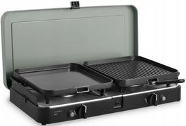 Dujinė viryklė CADAC 2 Cook 3 Pro Deluxe, 2 degikliai, 30mbar, su piezo uždegimu