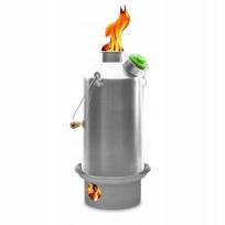Nerūdijančio plieno virdulys Kelly Kettle Scout, 1,2 l