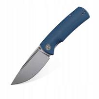 Sulankstomas peilis Petrified Fish Beluga PF-P01 BMP, mėlyna Micarta