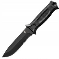 Lauko peilis Gerber 31-003648 Strongarm, 12,7 cm, juodas, dantyta geležtė