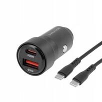USB-C laidas 100 cm, 66W, su LED ekranu, WAYME, mikropluoštas