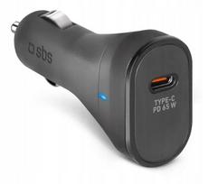 Automobilinis įkroviklis SBS 65W, juodas, TECRPD65W