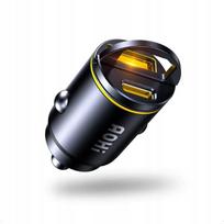 Automobilinis įkroviklis AOHi Superauto, 45W, USB-C ir USB-A