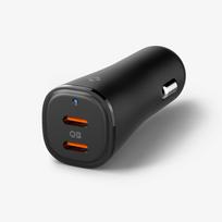 Automobilinis įkroviklis Spigen 50W, USB-C, greitas įkrovimas