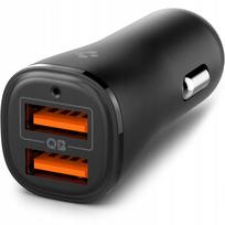 Automobilinis įkroviklis Spigen USB-A, greitas, QC3.0, išmaniesiems telefonams