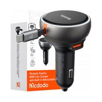 Automobilinis įkroviklis Mcdodo, 80W, 2 USB-C jungtys, greitas įkrovimas