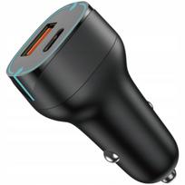 Automobilinis įkroviklis BLOW USB-C, 6000mA, greitas, 12V/24V, QC, PD
