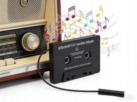 Bluetooth 5.0 kasetinis siųstuvas belaidžiam muzikos atkūrimui