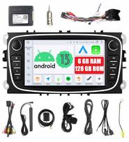 Automobilinė 2DIN navigacija su Android, skirta FORD CONNECT, FOCUS II, S-MAX, GALAXY MK4