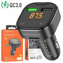 FM moduliatorius ir QC3.0 greitas automobilinis įkroviklis