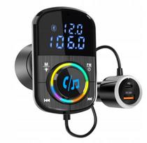 FM Bluetooth siųstuvas NAVITEL BHF08 PRO, įtampos matuoklis, USB-A ir USB-C