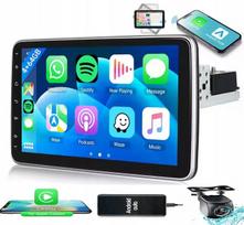 Automobilinė multimedija 1 DIN Android, su kamera, CarPlay, WiFi, 4GB/64GB