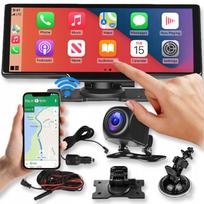 Automobilinė multimedija su Android, CarPlay, Bluetooth, USB ir kamera