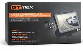 Vaizdo registratorius su vidaus ir galine kamera GT MAX WR-300