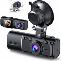 Automobilinė vaizdo kamera C300 3CH, 1080P, priekinė, galinė, vidinė