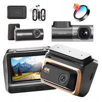 Vaizdo registratorių rinkinys DDPAI Z60 Pro 4K su MINI2X, galine kamera ir 4G moduliu