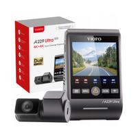 Automobilinė kamera VIOFO A229 Ultra 4K su GPS ir WiFi, priekinė ir galinė