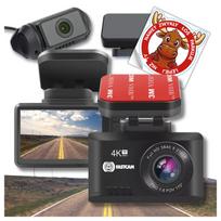 Vaizdo registratorius K2PRODUAL 4K su SONY IMX335, WiFi, GPS, automobiliui