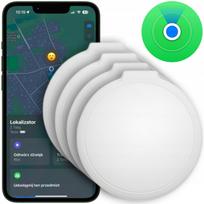 Raktų ir gyvūnų ieškiklis su „Apple Find My“ Bluetooth, 4 vnt.