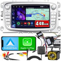 Automobilinė radija FORD MONDEO MK4, FOCUS MK2/MK3, GALAXY su CarPlay, WiFi, GPS