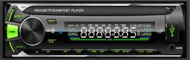 Automobilio radijo imtuvas Voice Kraft VK-8605 BT, 1-DIN