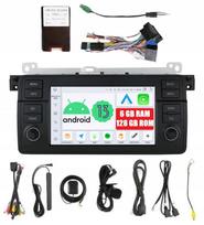 Automagnetola 2DIN BMW E46, Android, 6/128GB, DSP, CarPlay, LTE