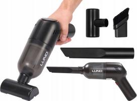 Automobilinis belaidis rankinis dulkių siurblys su HEPA filtru, 60W, 4,5 kPa, 7,4V, 4000mAh, USB