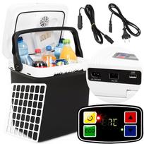 Turistinė šaldytuvo dėžė 30 l, automobilinė, 12–230 V, LCD ekranas, USB, šildymo funkcija