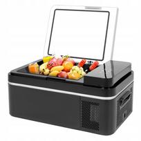 Automobilinis šaldytuvas su kompresoriumi, 20 l, -20°C–20°C, 12V/230V