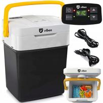 Turistinė šaldytuvė automobilinė, su šildymo funkcija, USB, 12V/230V, 29 l