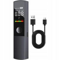 Profesionalus USB-C įkraunamas alkotesteris be antgalių