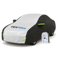 Automobilio tentas hečbekui, storas, 4,3x1,8x1,5 m