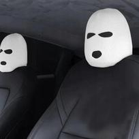Automobilio galvos atlošų užvalkalai BALACLAVA, 2 vnt., linksmas dizainas