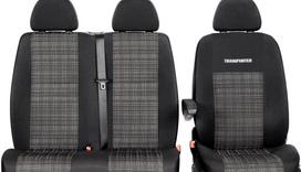 Automobilio sėdynių užvalkalai VW Transporter T5 T6 2+1