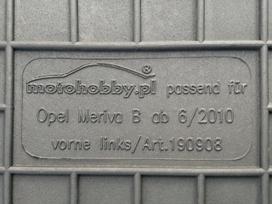 Opel Meriva B 2010–2017 priekiniai gumos kilimėliai automobiliui