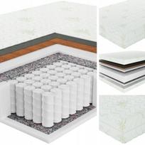 Čiužinys SENPURO Natural Comfort, 140x200, spyruoklinis, kietas (H3/H4)