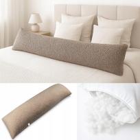 Ilga pagalvė su užvalkalu 40x145, Boucle Minky, šonui ir pilvui