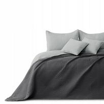 Lovatiesė sofa-lovai RESTILO, 200x220 cm, plieno pilkumo