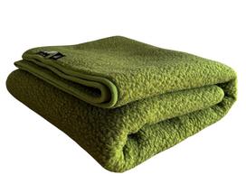 Merino vilnos antklodė Australian Olive 160x200