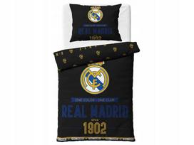 Patalynės komplektas REAL MADRID, 160 x 200 cm, medvilninis, dvisluoksnis